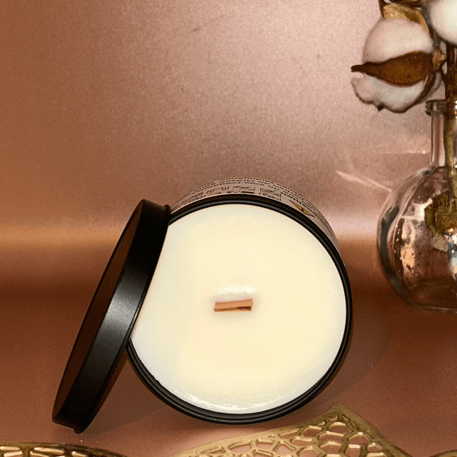 Métallik noir - bougie parfumée